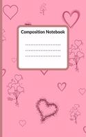 Composition Notebook: Cute Wide Blank Lined Workbook for Teens Kids Students Girls for Home School College for Writing Notes.