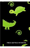 turtle reptiles notebook