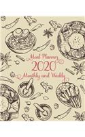 2020 Monthly and Weekly Meal Planner