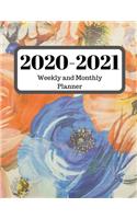 2020-2021 Weekly and Monthly Planner