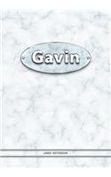 Gavin - Lined Notebook