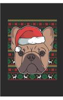 Ugly Christmas - French Bulldog: Dotted Bullet Notebook - Christmas Gift for Kids, Women, Men Girls And Boys