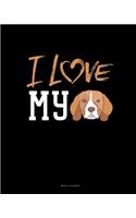 I Love My Beagle: Menu Planner(981 Menu Planner)