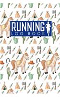 Running Log Book: My Running Log, Running Diary, Running Mileage Log, Track Distance, Time, Speed, Weather, Calories & Heart Rate(8 Running Log Books)