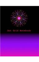 Dot Grid Notebook: Dot Grid Paper, 100 Pages (50 Sheets), 7.44 X 9.69, Glossy Cover