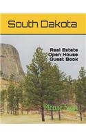 South Dakota Real Estate Open House Guest Book