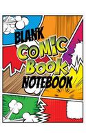 Blank Comic Book Notebook
