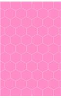 Journal: Pink Design Notebook or Diary, Lined Paper, Soft Cover, Matte Finish(Elite Journal)