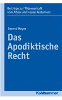 Das Apodiktische Recht