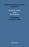 Deutsche Juden Und Die Moderne