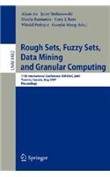 Rough Sets, Fuzzy Sets, Data Mining and Granular Computing