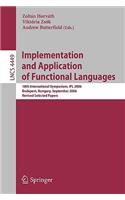 Implementation and Application of Functional Languages