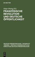 Französische Revolution und deutsche Öffentlichkeit