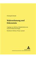 Wahrnehmung Und Erkenntnis