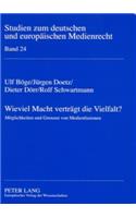 Wieviel Macht vertraegt die Vielfalt?