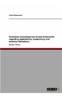 Evaluation and comparison of ajax frameworks regarding applicability, productivity and technical limitations