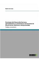 Psicología del Desarrollo Humano, aproximación a su dinámica en el contexto de las primeras relaciones interpersonales