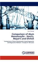 Comparison of Alum Hematoxylin - Harri's, Mayer's and Ehrlich