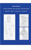 Zeichen Mappe, Sign Solution, Solución signo: Männer I, Men I, Hommes I, Hombres I