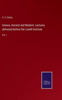 Greece, Ancient and Modern