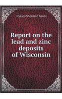 Report on the Lead and Zinc Deposits of Wisconsin