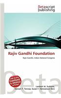 Rajiv Gandhi Foundation: (English)