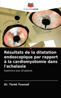 Résultats de la dilatation endoscopique par rapport à la cardiomyotomie dans l'achalasie