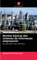 Normas básicas dos sistemas de informação empresarial