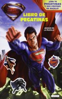 EL HOMBRE DE ACERO. Libro de Pegatinas (Spanish Edition)