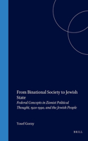 From Binational Society to Jewish State