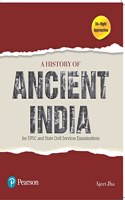 A History of Ancient India | For UPSC and Civil Services Examination | First Edition| By Pearson