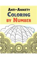 Anti-Anxiety Coloring by Number