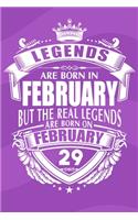 Legends are born in February 29