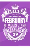 Legends are born in February 29: Leap day birthday gift
