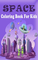 Space Coloring Book For Kids: Explore, Learn and Grow: Planets, Astronauts, Space Ships, Rockets- Perfect Gift for Boys or Girls (US Edition) 50 Unique Designs (Children's Colori