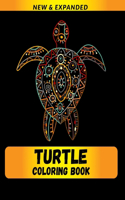 Turtle Coloring Book: A Fun Coloring Gift Book for Animals Lovers & Adults