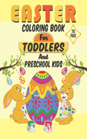Easter Coloring Book For Toddlers And Preschool Kids