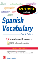 Schaum's Outline of Spanish Vocabulary 4e eBook
