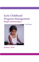 Early Childhood Program Management