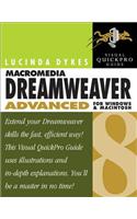 Macromedia Dreamweaver 8 Advanced for Windows and Macintosh: Visual Quickpro Guide