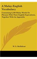 Malay-English Vocabulary