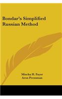 Bondar's Simplified Russian Method