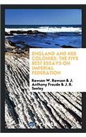 England and Her Colonies
