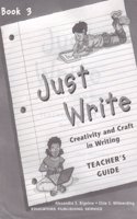 Just Write Teacher Book 3 Grade 4