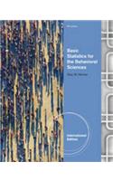Basic Statistics for the Behavioral Sciences, International Edition