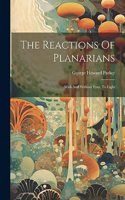 Reactions Of Planarians