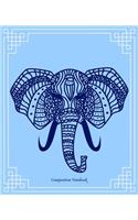 Composition Notebook: 120 Page College Ruled Wild Life Elephant Themed Primary Composition Notebook Journal for All Ages and Stages