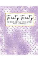 Twenty - Twenty The Ultimate 2020 Pixel Monthly & Weekly Planner Calendar Book