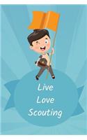 Thick Journal & Sketchbook (119 Pages) - Summer Journal, Camping, Boy Scouts Gifts