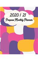 2020/21 Purpose Monthly Planner